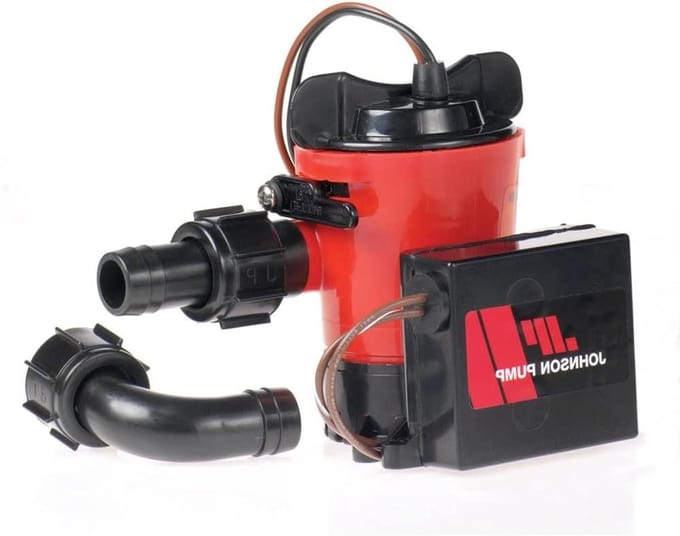Bilge Pomp - Waterpomp Boot - Waterafvoer Boot - Combo Model - 750 GPH - Blauw
