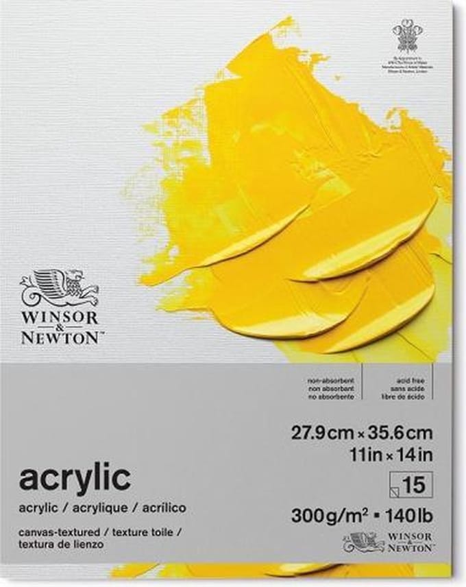 Winsor & Newton Acrylic Papier 28x36