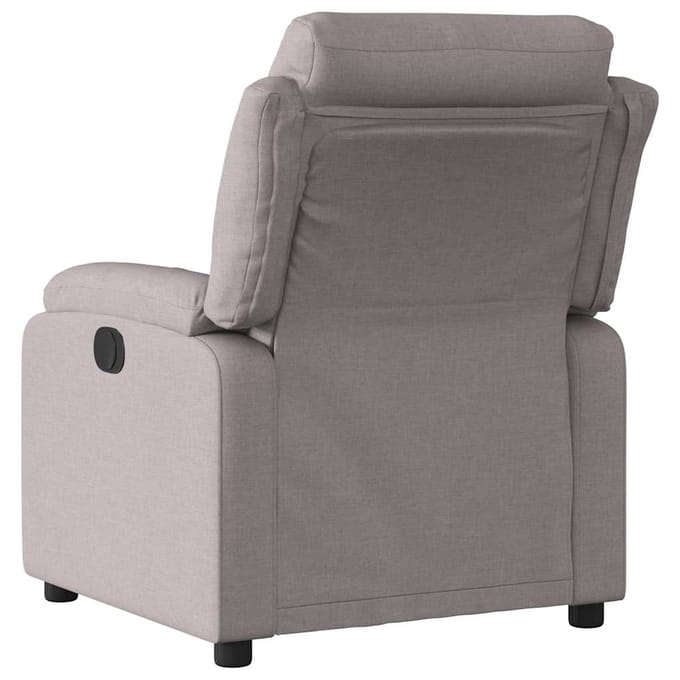 Vidaxl Klapstoel, Kleur Taupe, Bekleed met Stof