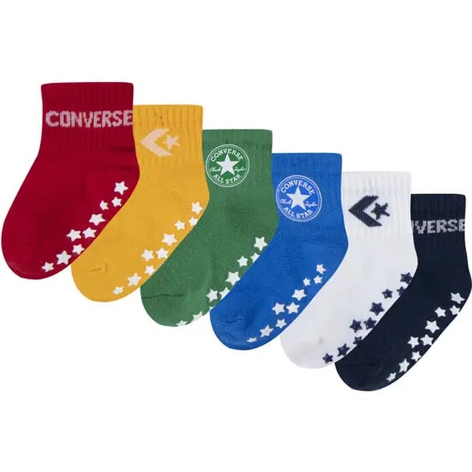 Baby sokken Converse CHN Core Grip INF (x6)