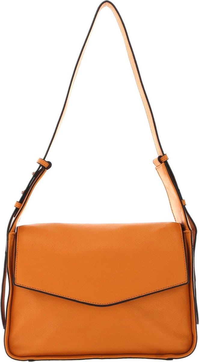 FREDsBRUDER Leren Schoudertas FB Satchel Melon Oranje