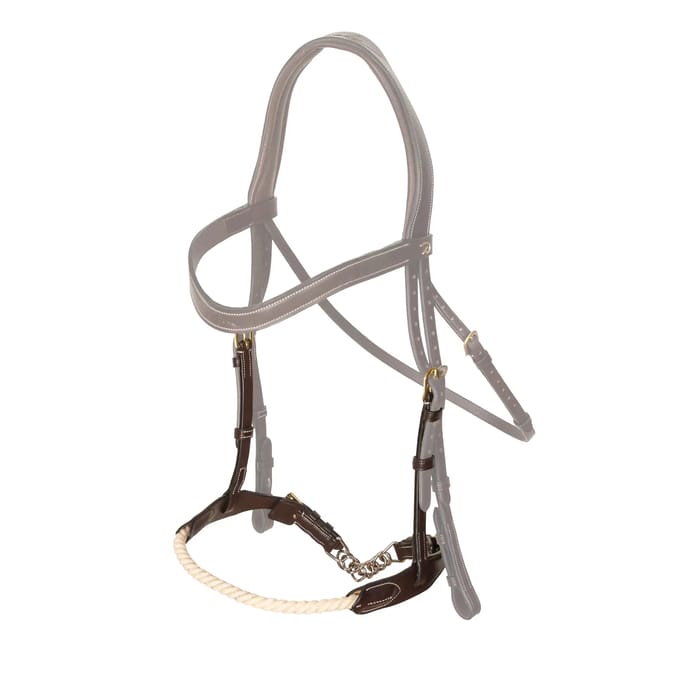 Muserolle Paard in Touw met Ketting Dy'on Collection