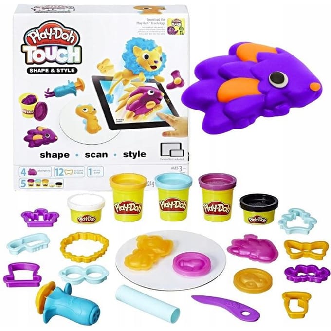 Play-Doh Touch-set Shape & Style - Met telefoontoepassing