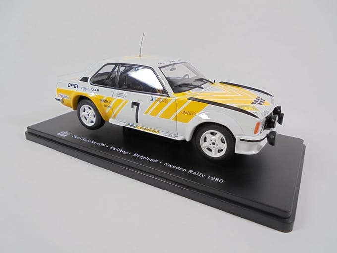 Schaalmodel Auto 1:24 Opel Ascona 400 Rally Uitgave