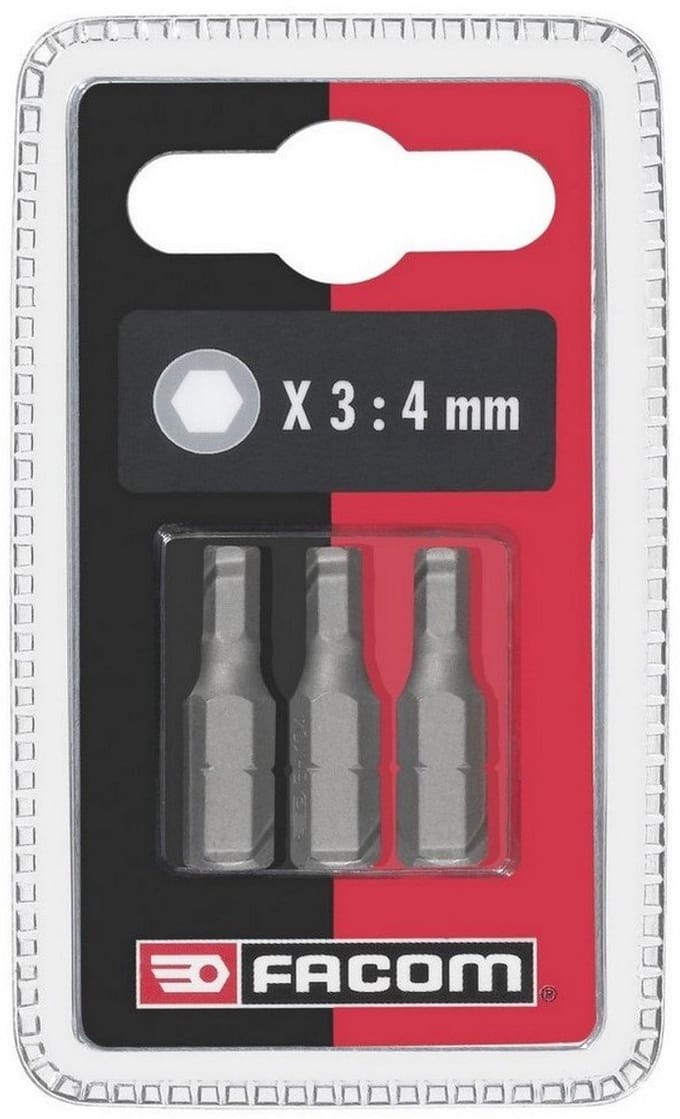 Bits Set - Schroefbit Set - Klus Klussen - 3-delige Set - 7.6 x 8.66 x 2 cm - Niet gespecificeerd