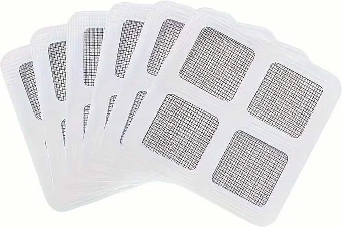 Haarvanger Douche 6 stuks - Gaassticker - Douchegaas - Doucheput Deksel - Filter