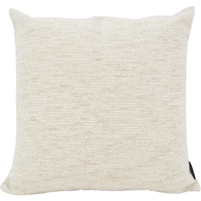 NOVÉE Sierkussen chenille crème/beige | 45 x 45 cm | polyester
