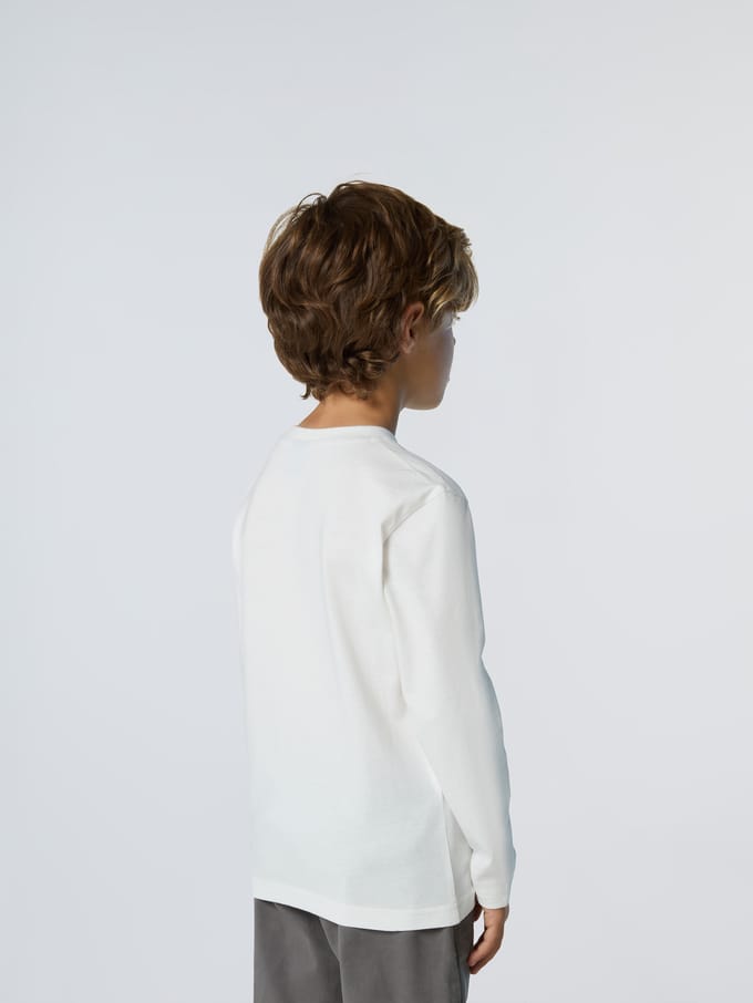 North Sails T-shirt Lange mouwen met maxi-logo