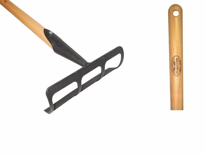 Schoffelhark Profi 20cm 170cm steel de Wit