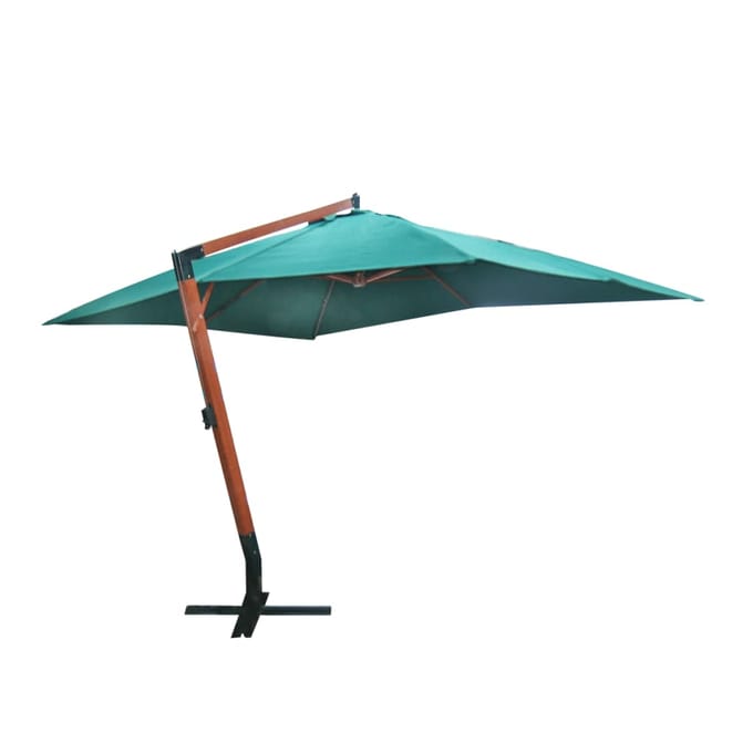 vidaXL - Zweefparasol - Melia - 300x400 - cm - groen