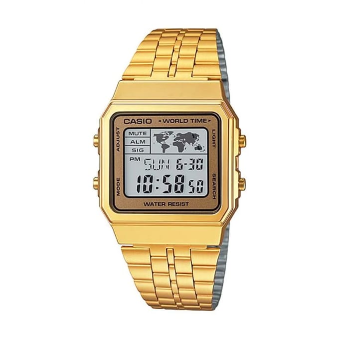 Casio A-500WGA9 Unisex Horloge 34mm 3ATM