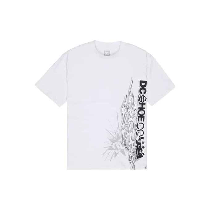 T-shirt DC Shoes Side Flame