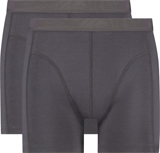 Ten Cate Basics shorts grijs 2-pack voor Heren | Maat L