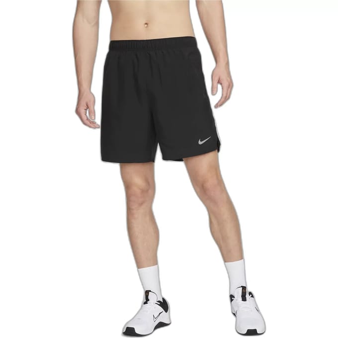 Nike Challenger Korte Broeken Heren - Zwart - Maat S - Poly Spandex