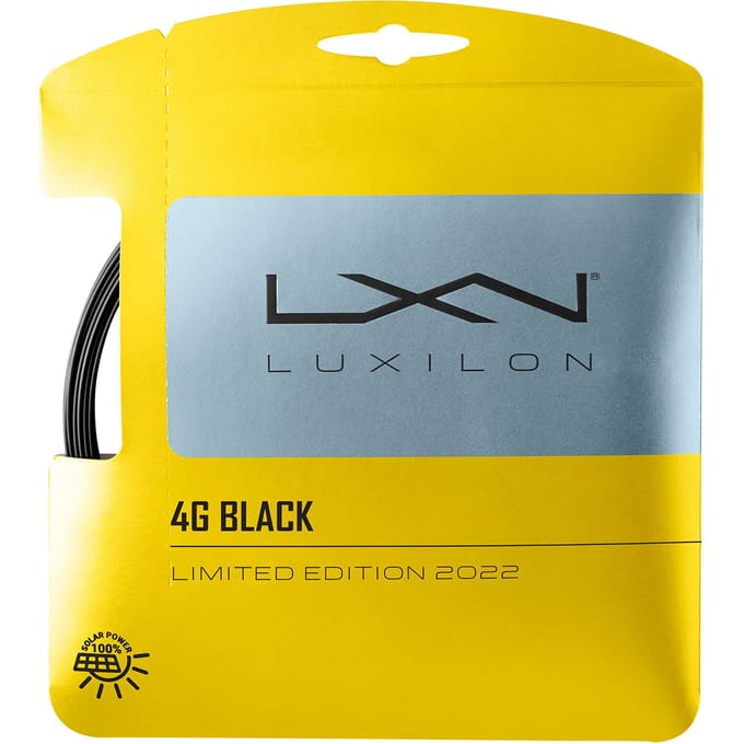 Luxilon 4G Set Snaren 12,2m-Zwart