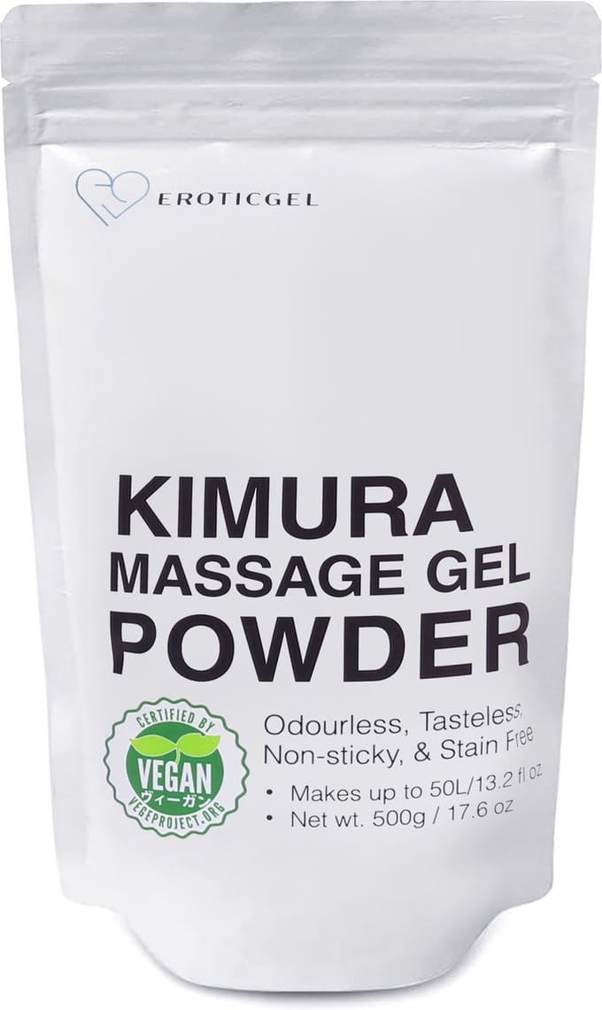 Kimura Vegan Massagegel in Poedervorm 500g