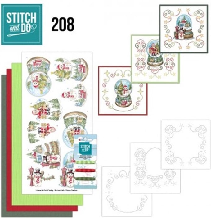 Stitch and Do 208 - Yvonne Creations - Santa's Journey