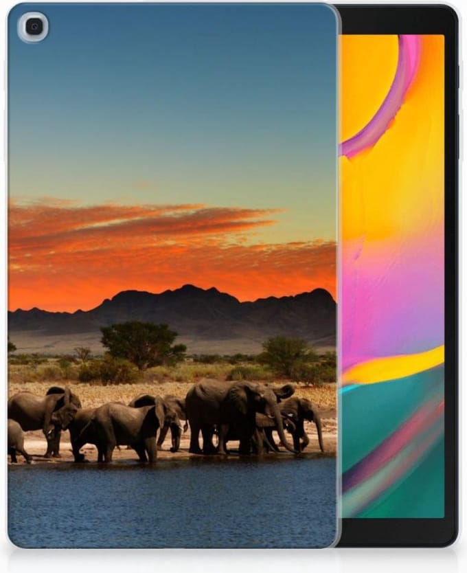 Samsung Galaxy Tab A 10.1 (2019) Back Case Olifanten