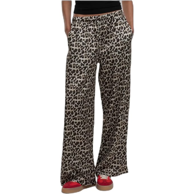 Urban Classics - Leo Resort Broek rechte pijpen - L - Bruin