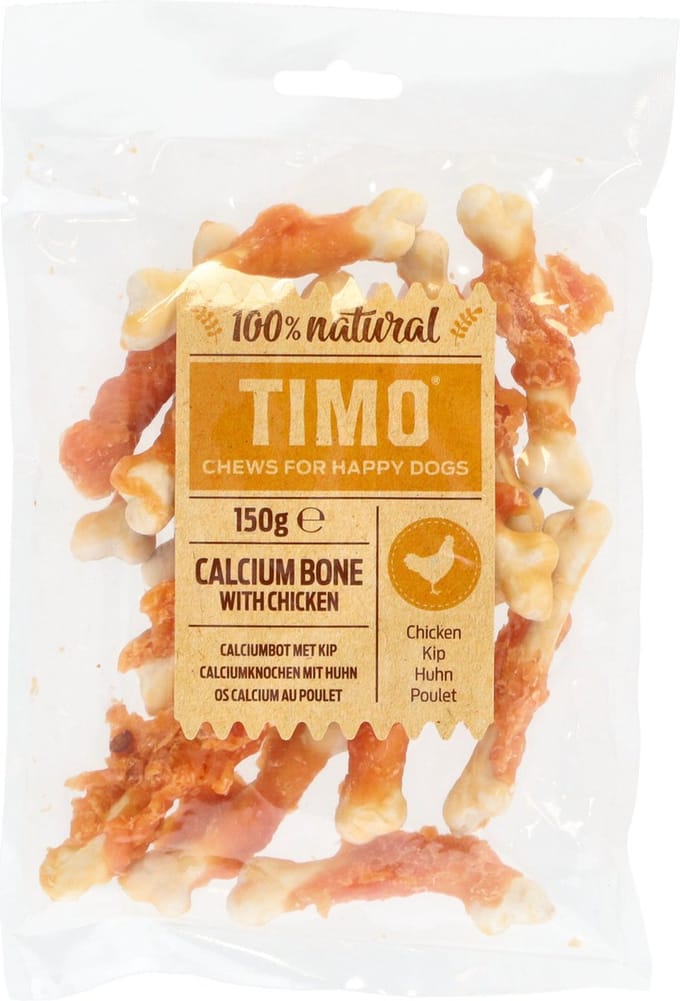Timo Calciumbot Met Kip - Hondensnacks - Kip 150 g