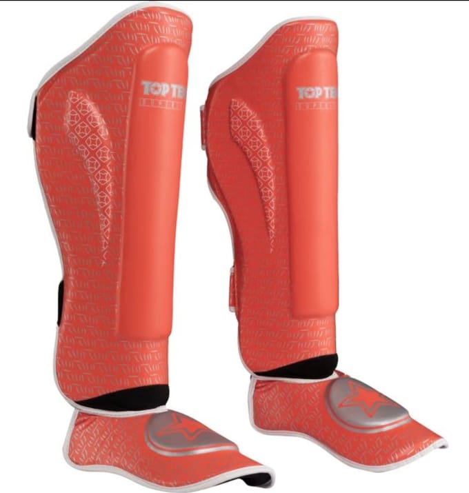 Top Ten scheenbeschermers oranje maat S