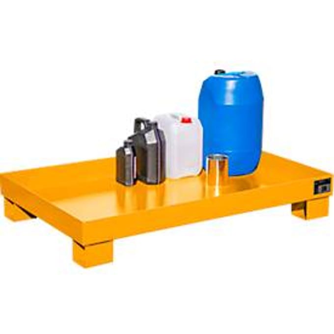 Lekbak AW60-3 oranje RAL2000