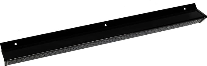 ALU ventilatiekapje 370x30mm zwart