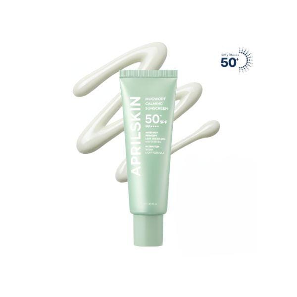 [APRILSKIN] Crème Solaire Apaisante à l'Armoise 50ml white