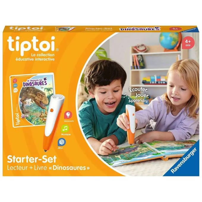 Educatieve spelletjes Ik ontdek dinosaurussen tiptoi® starterset Ravensburger