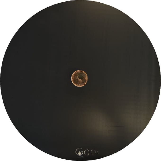 GoFire Zwarte Deksel voor Vuurschaal 60 cm (Ø 61 cm)