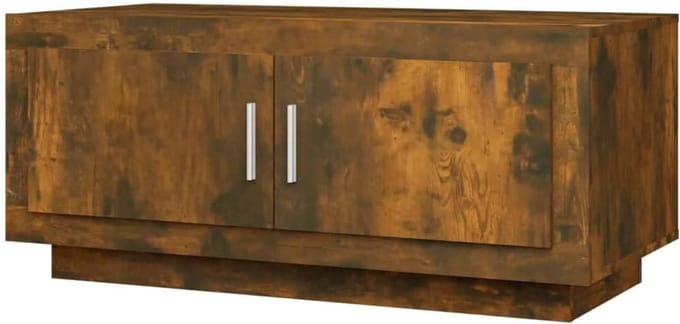 vidaXL Coffee table 102x50x45 cm wood smoked oak