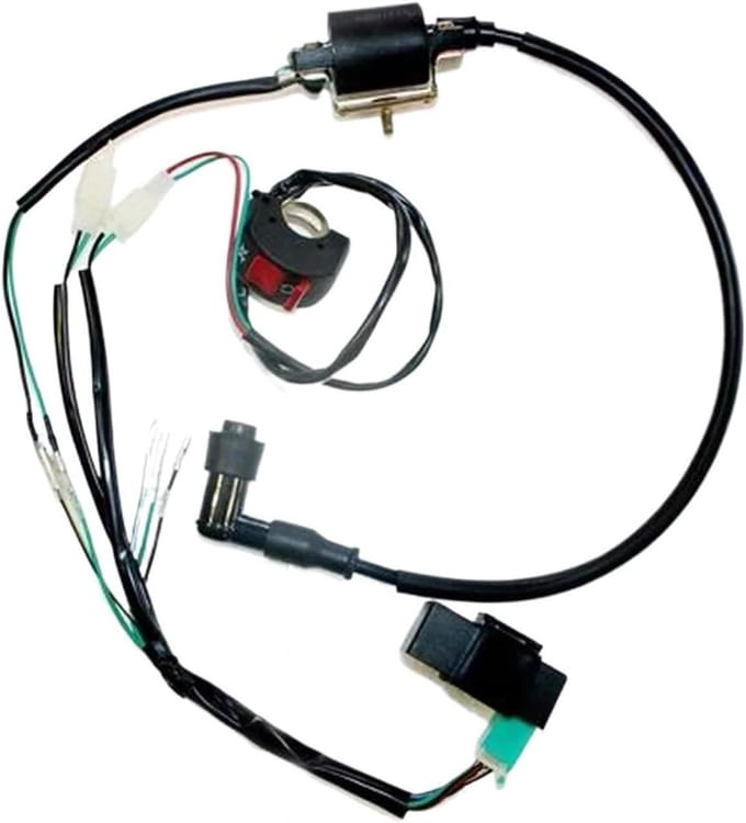 Starter Motor Kit - Startonderdelen Set - Motor Starten - Complete Kabelboom - 50-140cc - N.v.t.