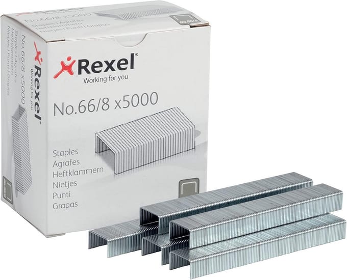 Nietjes 8 mm voor nietmachine, 5000 stuks