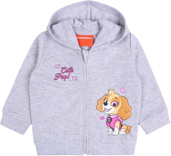 Grijs sweatshirt met rits en SKYE Psi Patrol print