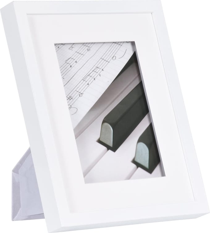 Fotolijst - Henzo - Piano - Fotomaat 20x25 cm - Wit