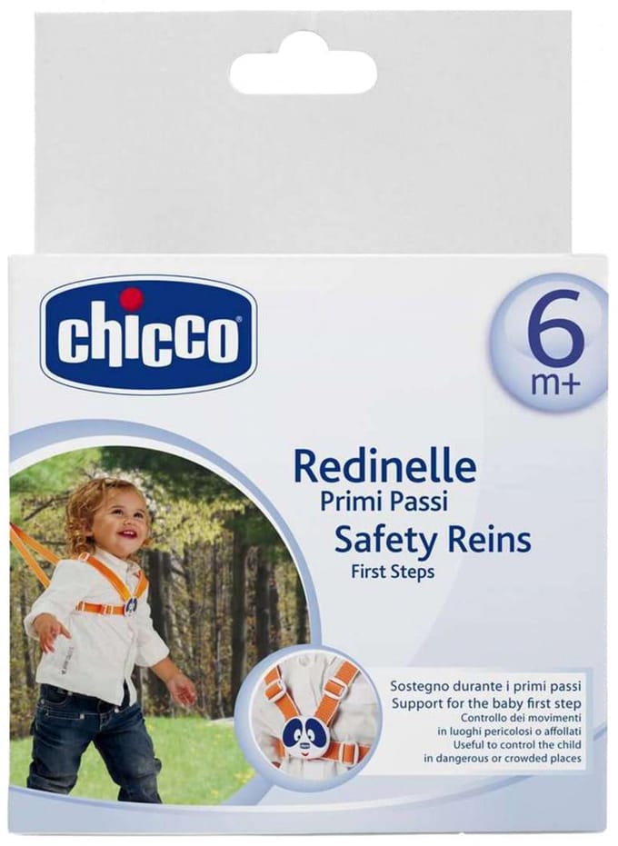 Chicco First Steps Veiligheidsriempjes 6 Maanden en Ouder (Kleur : Groen)