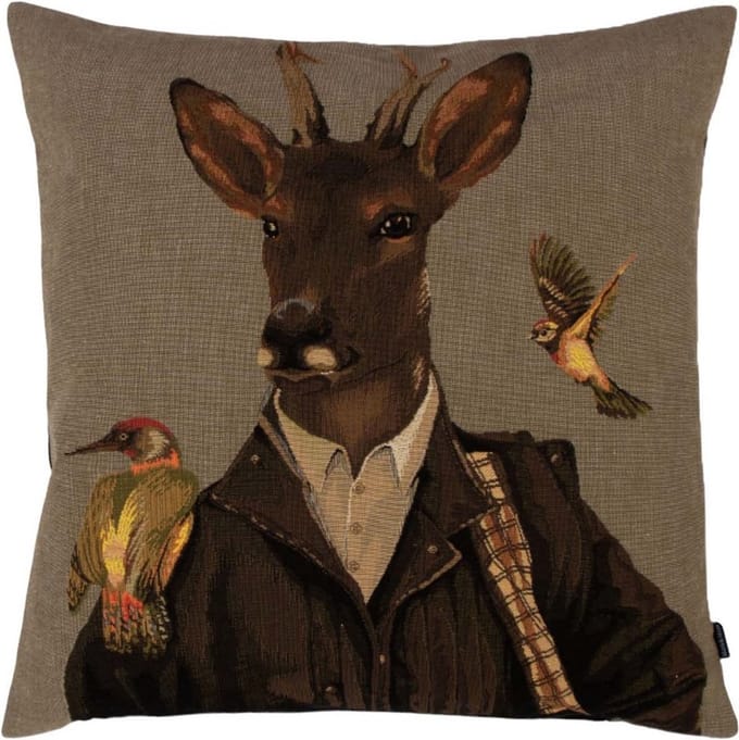 gobelin kussen jager reebok 45x45cm