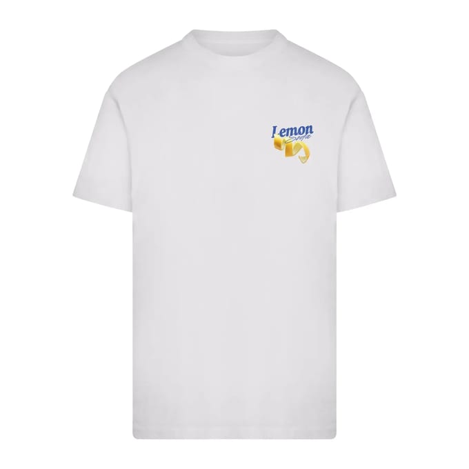 Mister Tee - Lemon Soda Heren Tshirt - XXL - Wit