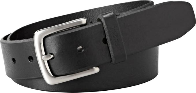 FOSSIL Leren Riem Joe Belt W105 Black Zwart