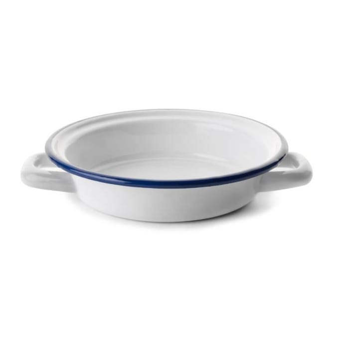 Eierschaal - Ibili - 904114 - 14 cm - Geëmailleerd staal - Wit/Blauw wit