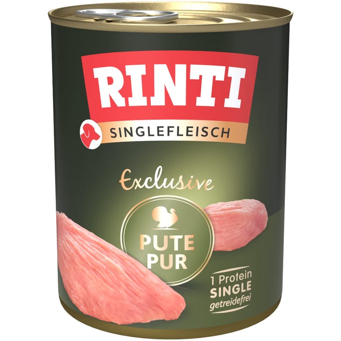 RINTI Singlefleisch 6 x 800 g  - Puur Kalkoen