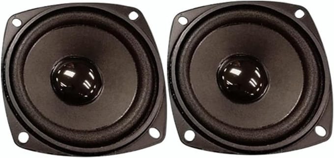 3 inch Full Range Audio-luidspreker 8OHM 20W HIFI Stereo Home Luidspreker for Bookshelf Speakers Desktop DIY 2 Pc's Draagbare luidspreker