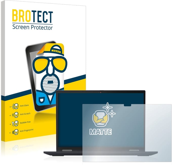 BROTECT - Screenprotector voor Lenovo ThinkPad X13 Yoga Gen 3 - Folie Beschermfolie matte