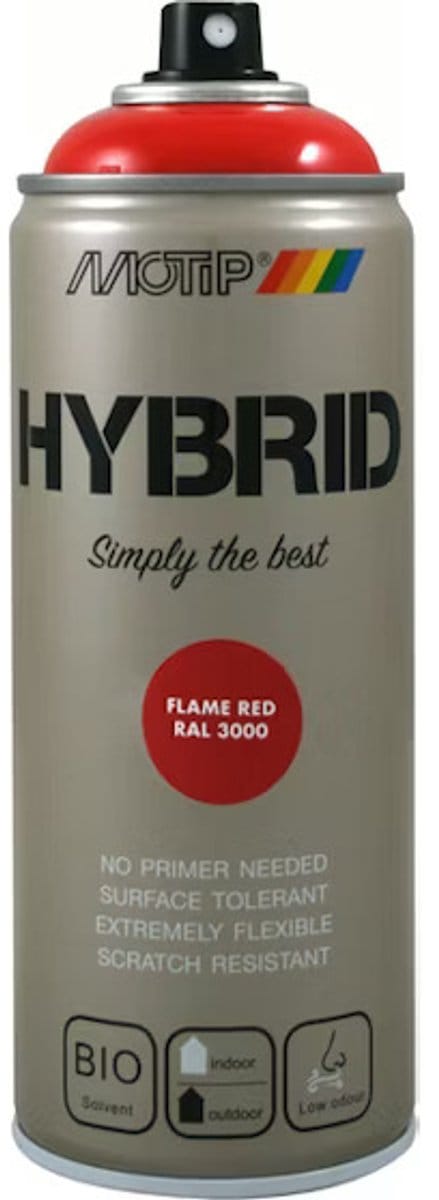 Motip - Lak spray - Hybrid - 400 ml - krasvast en snel drogend