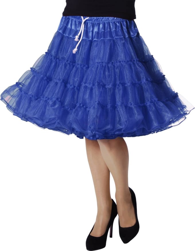 Petticoat Luxe blauw