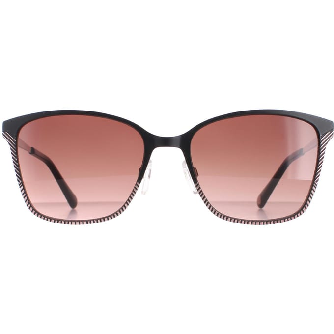 Ted Baker TB1563 004 zwart bruin gradiënt zonnebril