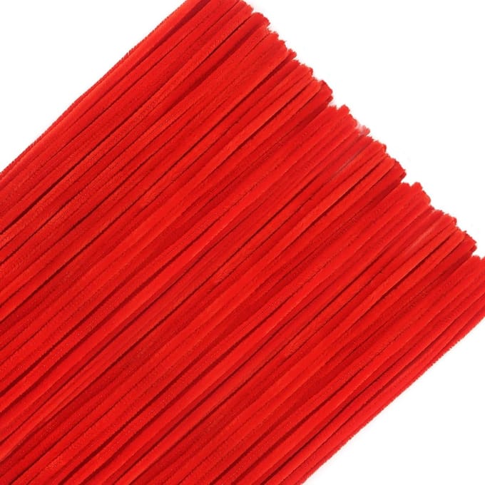 300 Stuks Chenille Pijpenragers 30 cm x 6 mm voor Creatieve DIY Projecten en Handwerk
