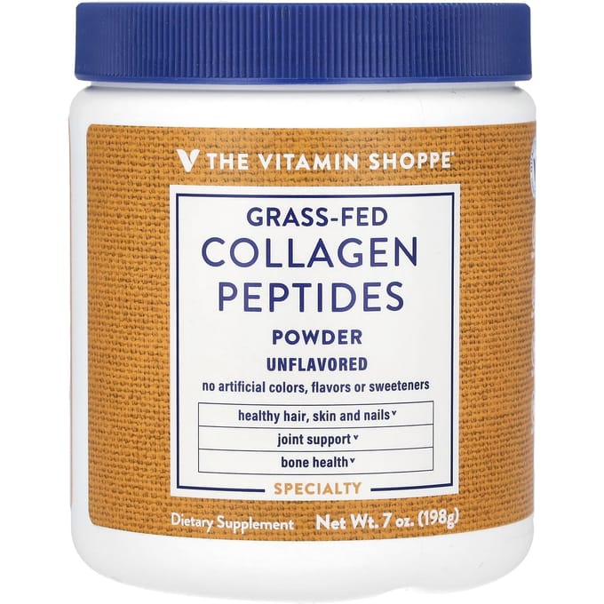Grasgevoerd Collageen Peptide Poeder, Zonder Smaak, 198G (7 Oz)