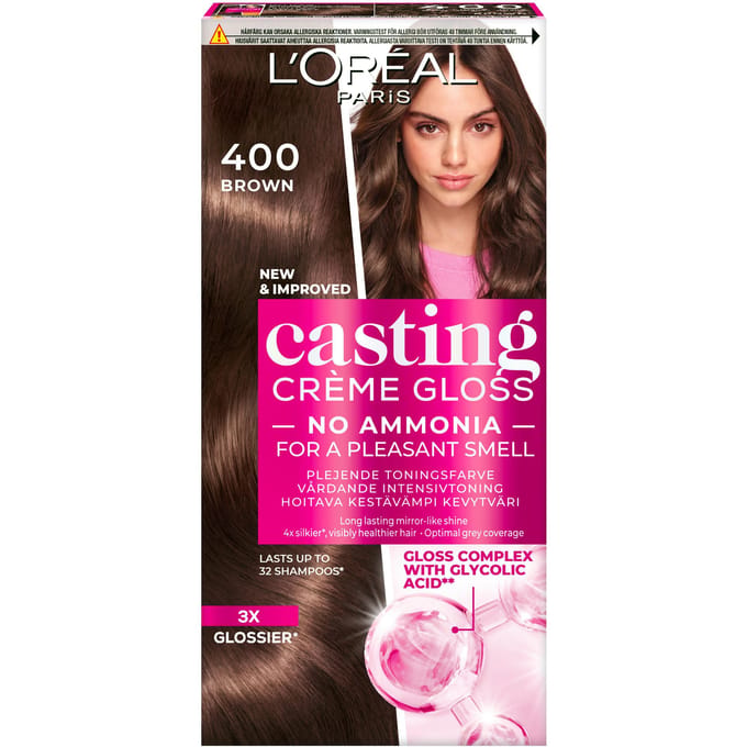 L'Oréal Paris L'Or&eacute;al Paris Casting Creme Gloss 400 Espresso Dark Brown 180 ml