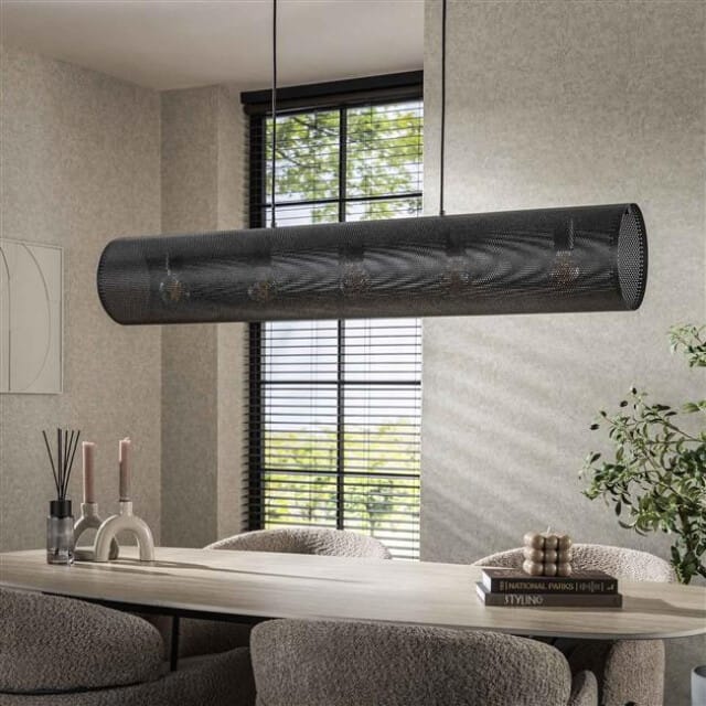 Hoyz hanglamp 5l koker mesh artic